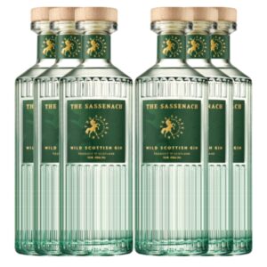The Sassenach Wild Scottish Gin 6 Bottle Bundle