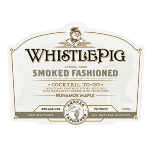 WhistlePig Smoked Fashioned Cocktail To-Go
